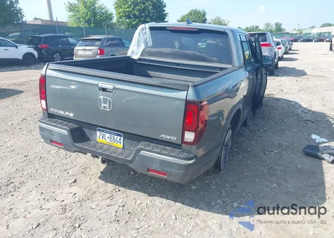 2017 Honda Ridgeline Rtl-T from USA, damaged, VIN 5FPYK3F63HB035081